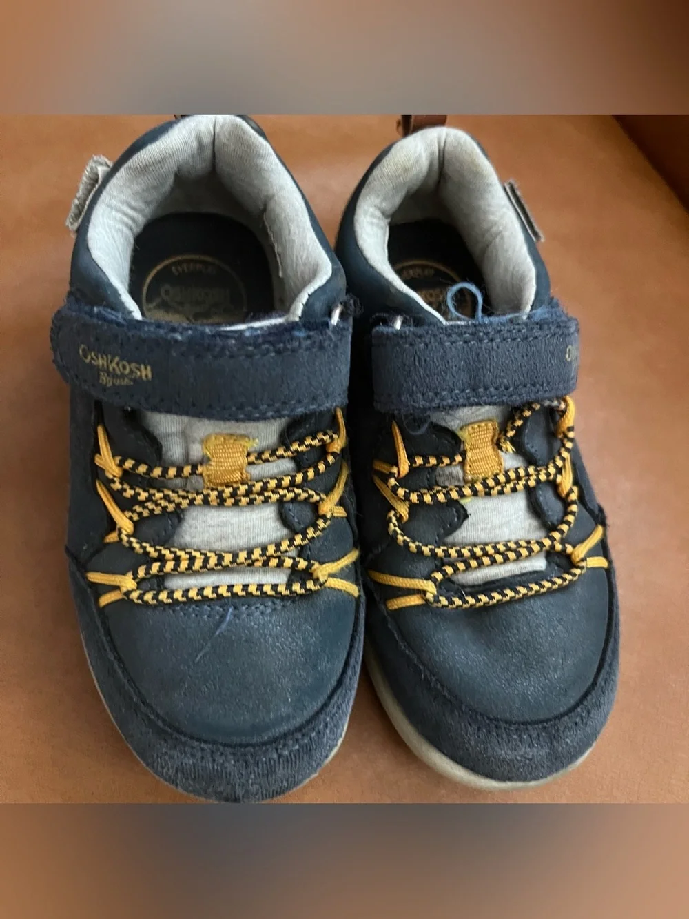 OshKosh B'gosh Everplay Kids Toddler Boys Sneakers Navy Sneakers Shoes Sz 9